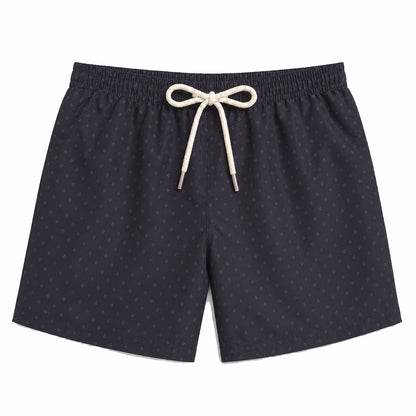 SS26 Men Swim Short - Black Hidden — Midnight