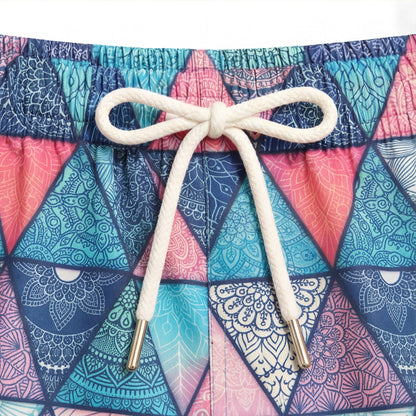 SS26 Men Swim Short - Multicolor — Limitless