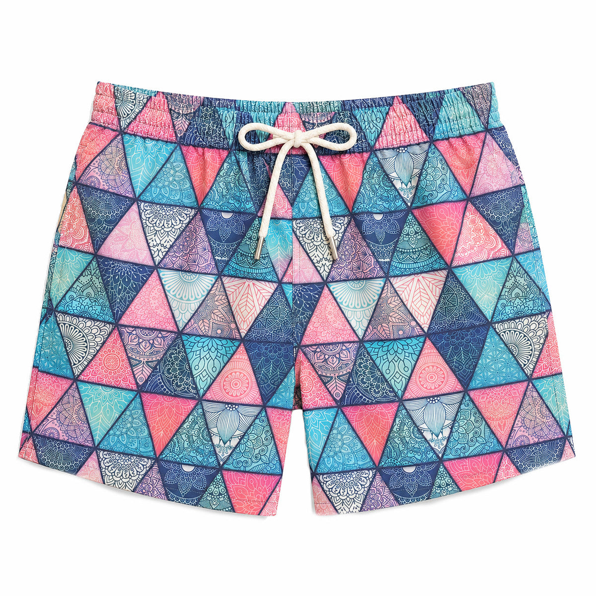 SS26 Men Swim Short - Multicolor — Limitless