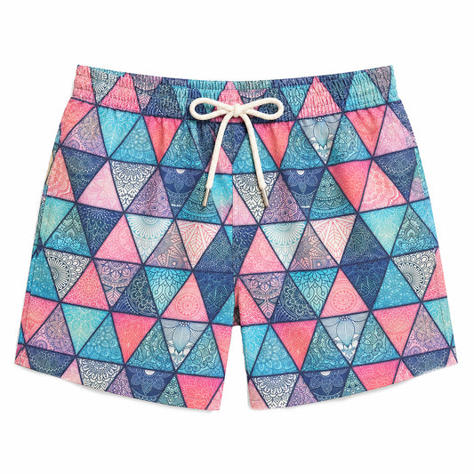 SS26 Men Swim Short - Multicolor — Limitless