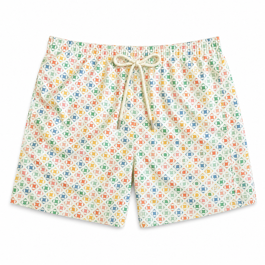 SS26 Men Swim Short - Multicolor — Riviera