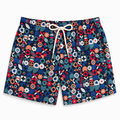 Multicolor Fun Swim Shorts for Men