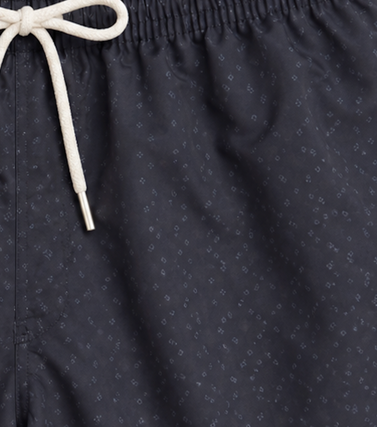 SS26 Men Swim Short - Black Hidden — Midnight