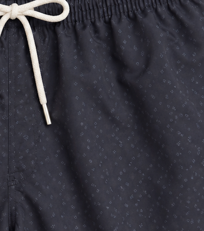SS26 Men Swim Short - Black Hidden — Midnight