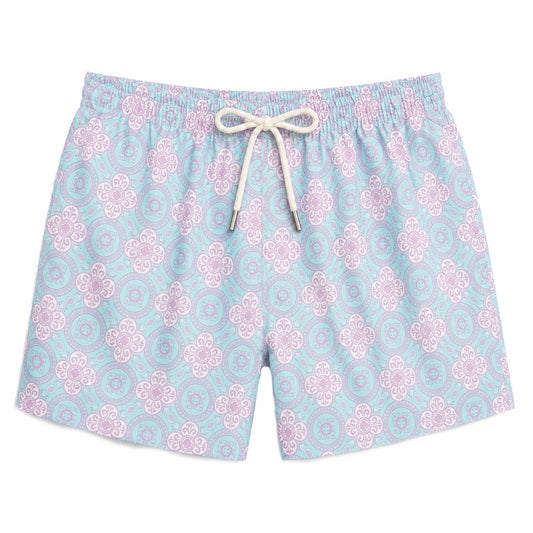 SS26 Men Swim Short - Pastel Pattern — Laguna