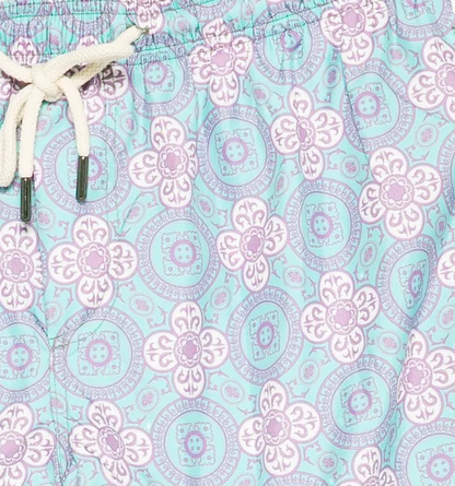 SS26 Men Swim Short - Pastel Pattern — Laguna