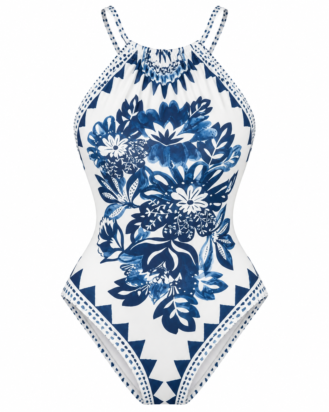 Sicilia Blu One-Piece Swimsuit