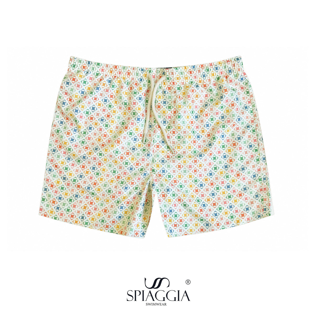 SS26 Men Swim Short - Multicolor — Riviera